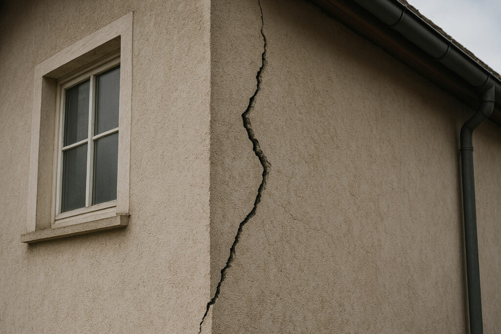 fissure façade lyon couvreur Naveri père et fils